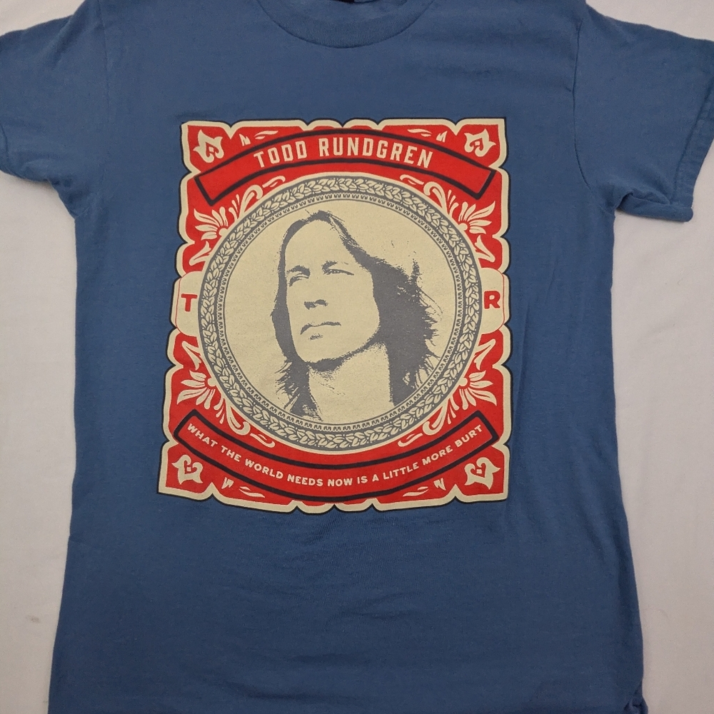 Todd Rundgren 2025 "What the World Needs Now Concert Merch Tshirt Size Small